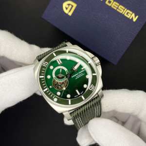 Годинник Pagani Design PD-1736 Silver-Green