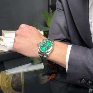 Годинник Pagani Design PD-1661 Silver-Green