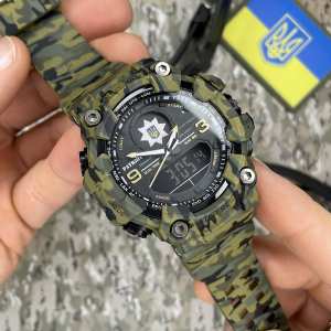 Годинник наручний Patriot 001CMGRPO Поліція Зелений камуфляж + Коробка. Годинник наручний Patriot 001CMGRPO Поліція Зелений камуфляж + Коробка.