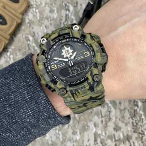 Годинник наручний Patriot 001CMGRPO Поліція Зелений камуфляж + Коробка. Годинник наручний Patriot 001CMGRPO Поліція Зелений камуфляж + Коробка.