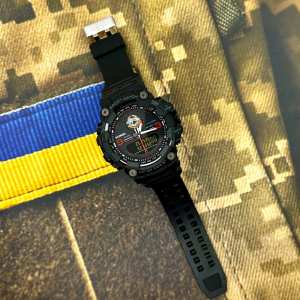 Часы наручные Patriot 001RDSSO ССО Чорные с красным + Коробка