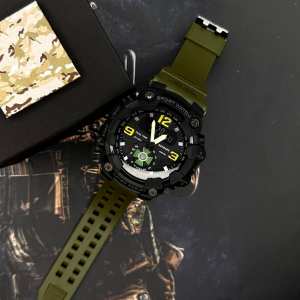 Годинник наручний Patriot 004AGDPS ДПС Зелені + Коробка.