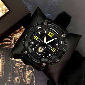 Годинник наручний Patriot 004BKTRO ТРО Чорні + Коробка