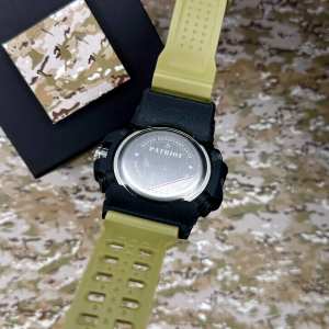 Годинник наручний Patriot 012BKKHUASI Тризуб срібло Чорні з хакі. + Коробка