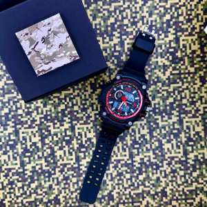 Годинник наручний Patriot 012BKRDUAGD Тризуб золото Чорні з червоним + Коробка Годинник наручний Patriot 012BKRDUAGD Тризуб золото Чорні з червоним + Коробка