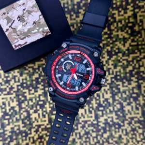 Годинник наручний Patriot 012BKRDUAGD Тризуб золото Чорні з червоним + Коробка Годинник наручний Patriot 012BKRDUAGD Тризуб золото Чорні з червоним + Коробка