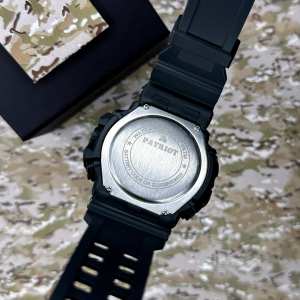 Годинник наручний Patriot 003BKDSNS ДСНС Чорні + Коробка.