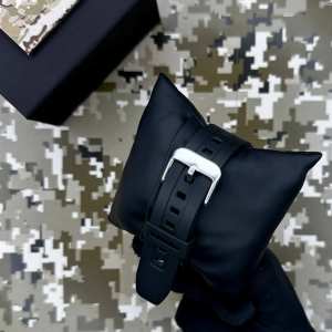 Годинник наручний Patriot 010BKUAGD Тризуб золото Чорні + Коробка.