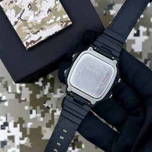 Годинник наручний Patriot 010BKPO Поліція Чорні + Коробка.