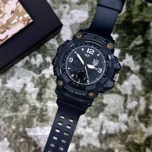 Годинник наручний Patriot 006BKUASI Тризуб срібло Чорні + Коробка. Годинник наручний Patriot 006BKUASI Тризуб срібло Чорні + Коробка.