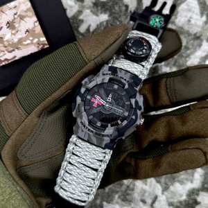 Годинник наручний Patriot 005CMGYSU ЗСУ Сірий камуфляж Паракордовий ремінець ACU + Коробка. Годинник наручний Patriot 005CMGYSU ЗСУ Сірий камуфляж Паракордовий ремінець ACU + Коробка.