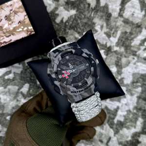 Годинник наручний Patriot 005CMGYSU ЗСУ Сірий камуфляж Паракордовий ремінець ACU + Коробка. Годинник наручний Patriot 005CMGYSU ЗСУ Сірий камуфляж Паракордовий ремінець ACU + Коробка.