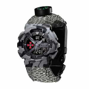 Годинник наручний Patriot 005CMGYSU ЗСУ Сірий камуфляж Паракордовий ремінець ACU + Коробка. Годинник наручний Patriot 005CMGYSU ЗСУ Сірий камуфляж Паракордовий ремінець ACU + Коробка.