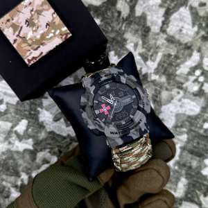 Годинник наручний Patriot 005CMGYSU ЗСУ Сірий камуфляж Паракордовий ремінець Camo Green + Коробка. Годинник наручний Patriot 005CMGYSU ЗСУ Сірий камуфляж Паракордовий ремінець Camo Green + Коробка.