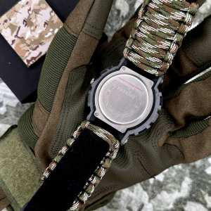 Годинник наручний Patriot 005CMGYSU ЗСУ Сірий камуфляж Паракордовий ремінець Camo Green + Коробка. Годинник наручний Patriot 005CMGYSU ЗСУ Сірий камуфляж Паракордовий ремінець Camo Green + Коробка.