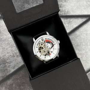 Годинник наручний Patriot 022 Silver-Black Mechanic Вільна бо Українка