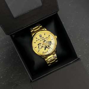 Годинник наручний Patriot 022 Gold-Gold Mechanic Metall Не Забуду Дім