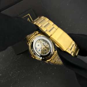 Годинник наручний Patriot 022 Gold-Gold Mechanic Metall Не Забуду Дім