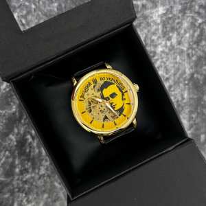 Годинник наручний Patriot 022 Gold-Black Automatics Вільний бо Укранець