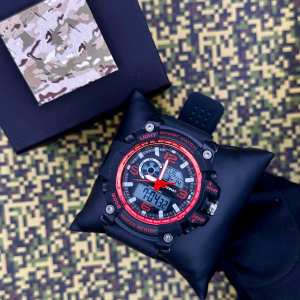 Годинник наручний Patriot 012RD Black-Red