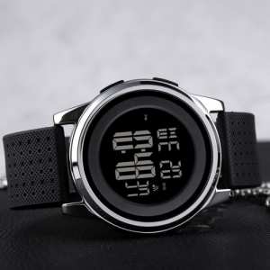 Skmei 1502SI Black-Silver
