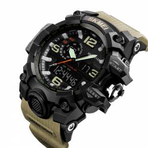 Skmei 1155 Black-Khaki Skmei 1155 Black-Khaki