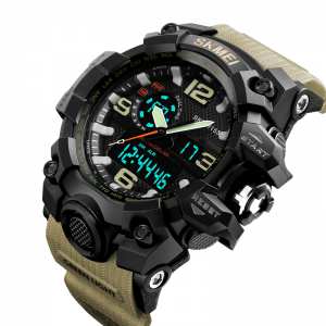 Skmei 1155 Black-Khaki Skmei 1155 Black-Khaki