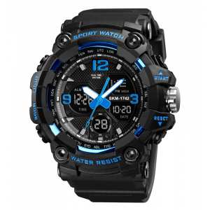 Skmei 1742 Black-Blue SALE