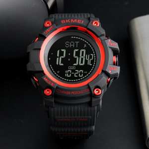 Skmei 1356RD Black-Red + Compass SALE Skmei 1356RD Black-Red + Compass SALE