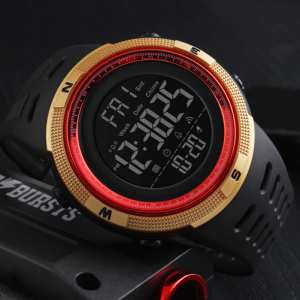Skmei 1251GDRD Black-Gold-Red SALE Skmei 1251GDRD Black-Gold-Red SALE