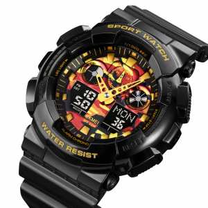 Skmei 1832CMBKGD Black-Gold Camo SALE Skmei 1832CMBKGD Black-Gold Camo SALE