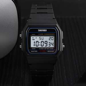 Годинник Skmei 1412BKWT Black-White