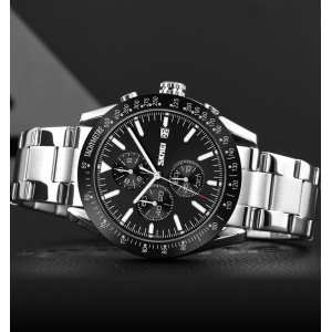 Skmei 9253SIBK Silver-Black