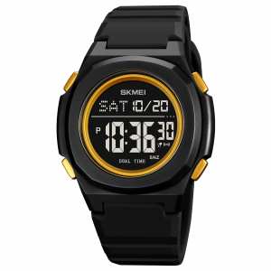 Skmei 2023BKGD-BK Black-Gold Black SALE