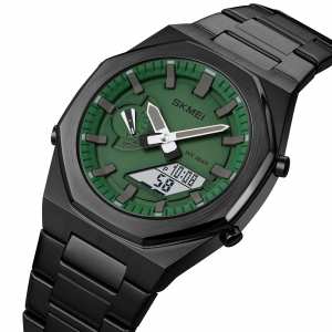 Skmei 1816BKGNWT Black-Green-White