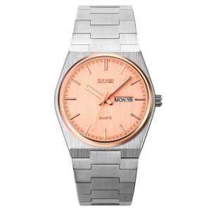 Skmei 9288SIRGRG Silver-Rose Gold-Rose Gold