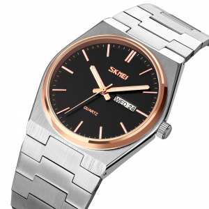 Skmei 9288SIRGBK Silver-Rose Gold-Black