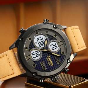 Skmei 1975LLTBNWT Light Brown-White Leather. SALE Skmei 1975LLTBNWT Light Brown-White Leather. SALE