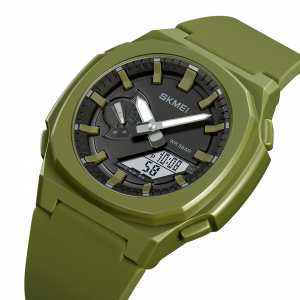 Skmei 2091AGWT Army Green White