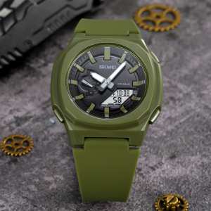 Skmei 2091AGWT Army Green White