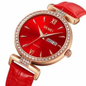 Skmei 2090RGRD Rose Gold-Red