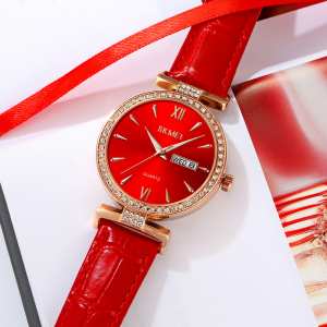 Skmei 2090RGRD Rose Gold-Red