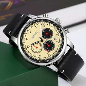 Skmei 9318BEBK Beige-Black