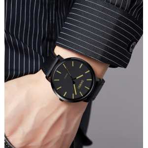 Skmei 1984LGD Gold-leather belt Skmei 1984LGD Gold-leather belt