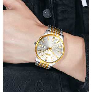 Skmei 9323TGDSI Silver/Gold-Silver