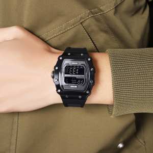 Skmei 2296BTBKBK Bright Black