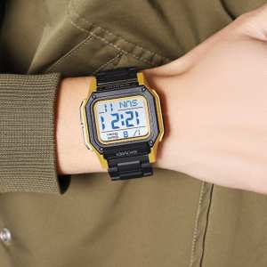 Skmei 2264BKGDWT Black-Gold-White