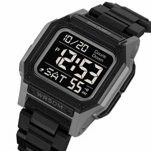 Skmei 2264BKGYBK Black-Grey-Black