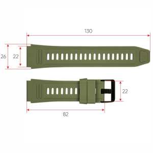 Ремешок для смарт часов Modfit Hunter Army Green