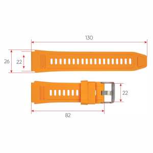 Ремешок для смарт часов K59 Orange